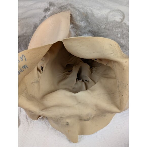 2004 Mario Chiodo Large Latex Mask ~  Wizard Old man Full Head Bald w/Hair READ - Picture 2 of 14